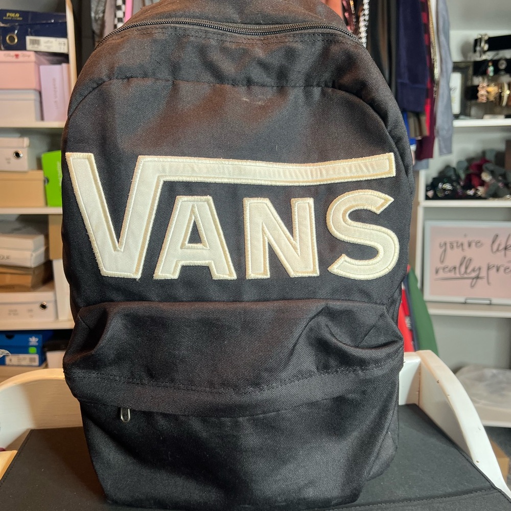 Vans Black Backpack